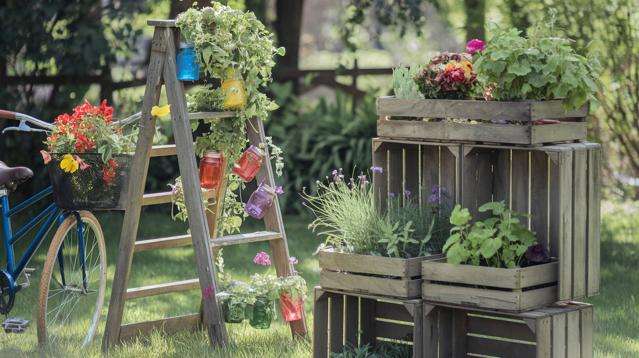 Upcycled Garden Projects That Wow