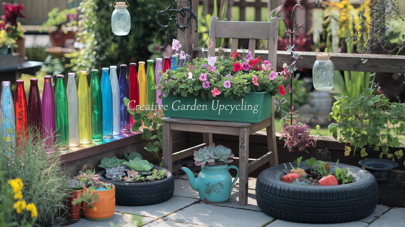 Use Recycled Items to Make Your Garden Stand Out