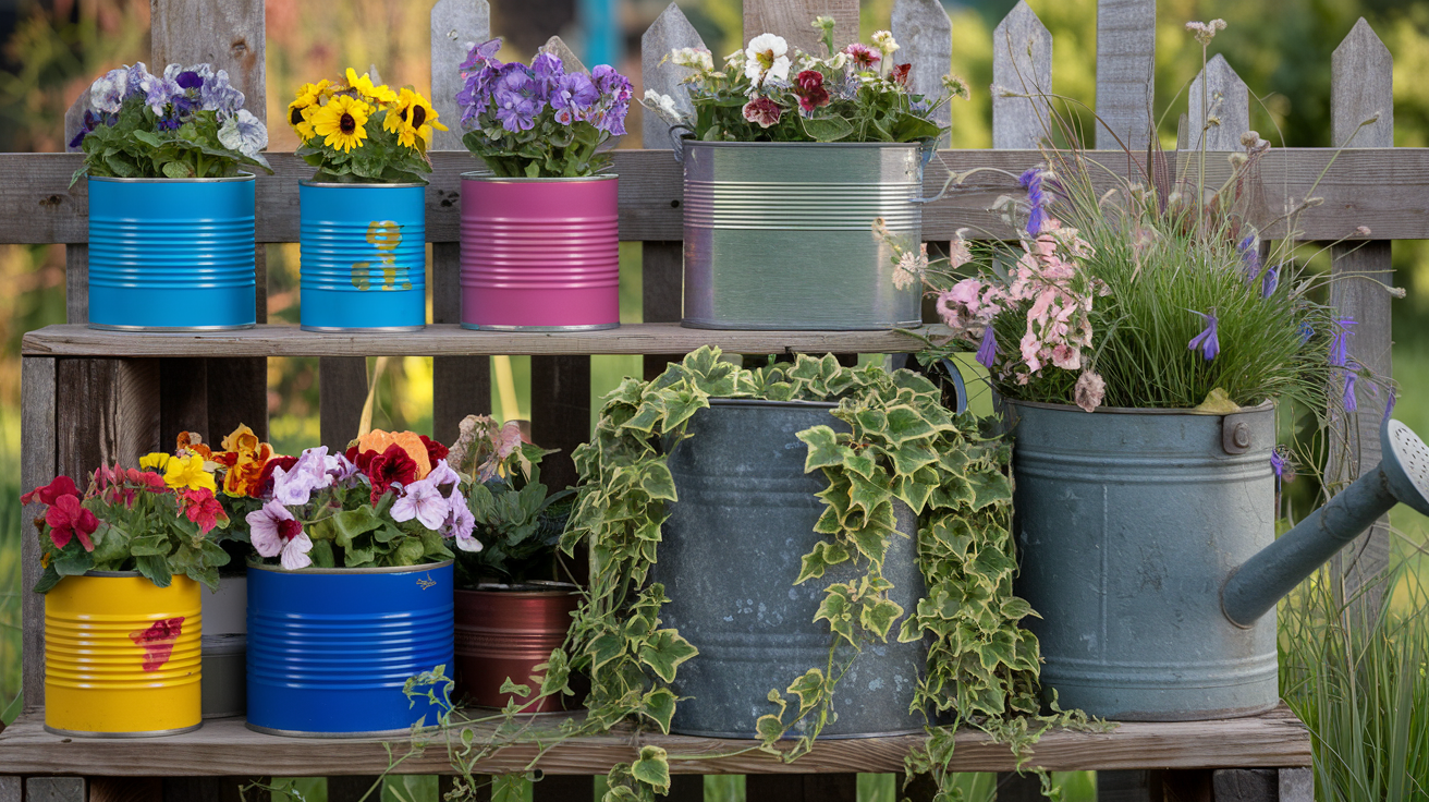 Metal Magic: Using Cans, Buckets, and Other Metal Items