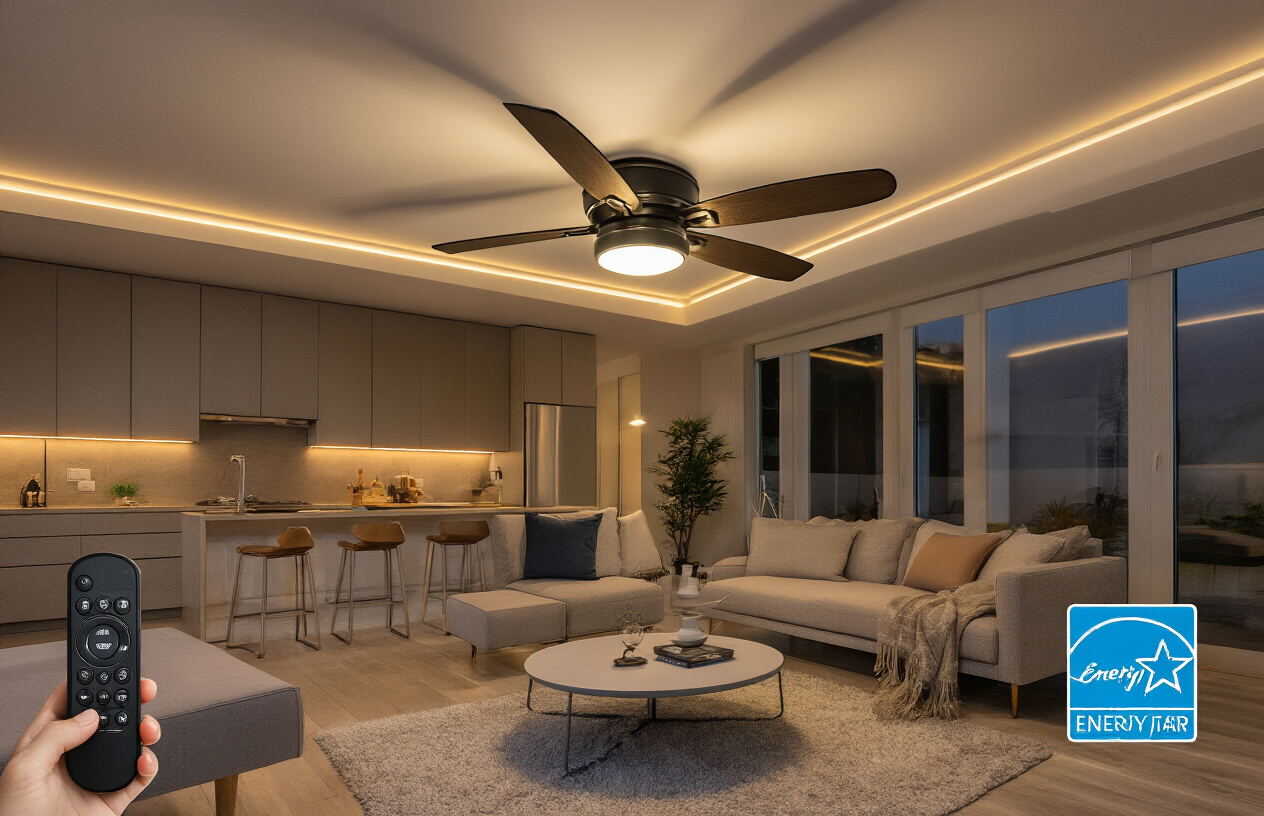 7 Best Energy-Saving Ceiling Fans for Home and Office